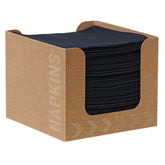 Servett i Dispenser Dunisoft 20x20cm Svart 1200st